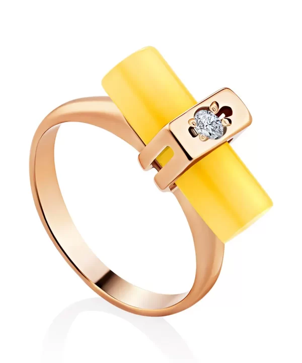 Moissanite Solitaire Ring